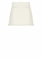 self-portrait Boucle Pearl Skirt