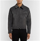 Fear of God - Slim-Fit Suede Jacket - Charcoal