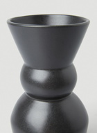 Lucie Glazed Vase in Black