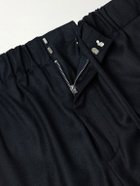 Lardini - Straight-Leg Woven Trousers - Blue