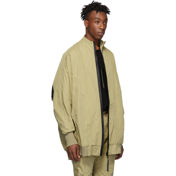 Julius Beige Nilos Edition Taffeta Jacket Julius