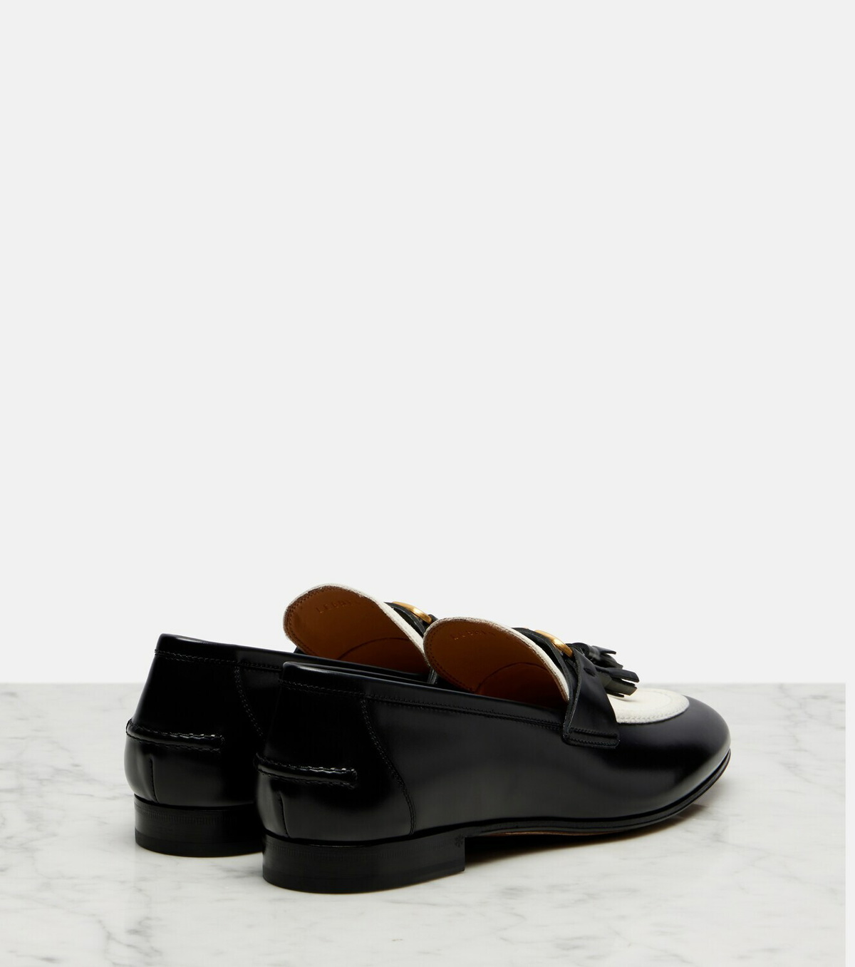 Valentino Garavani Vaniteux VLogo leather loafers