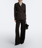 Vince Cotton twill wide-leg pants