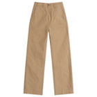 Visvim Women's Chino Pants in Beige