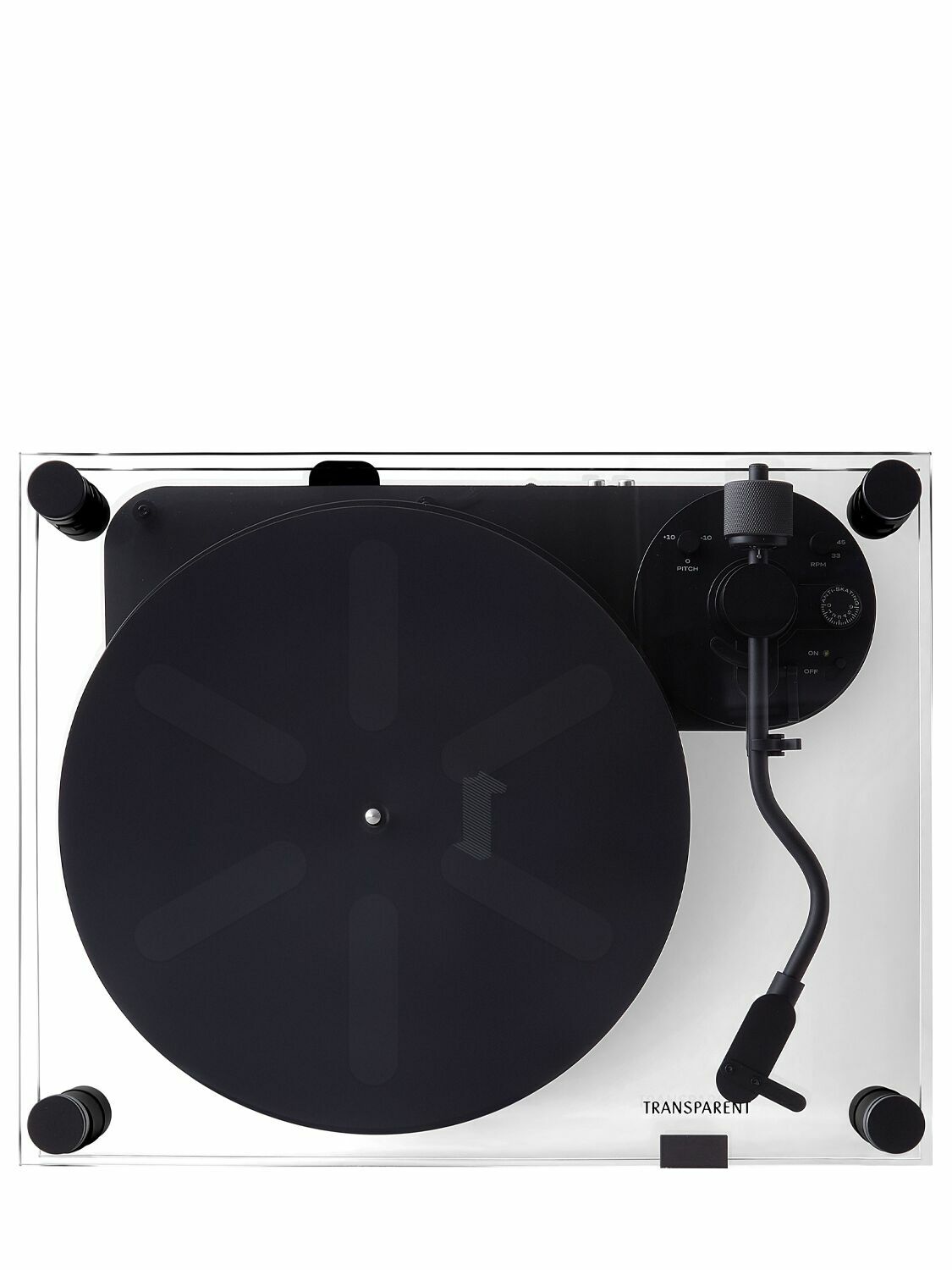 TRANSPARENT - Turntable