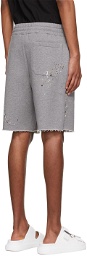 Frame Gray Logo Cotton Shorts
