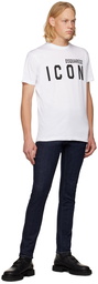 Dsquared2 White 'Icon' T-Shirt