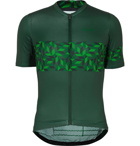 Rapha - MR PORTER Health In Mind Pro Team Printed Panelled Cycling Jersey - Green