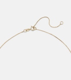 Stone and Strand Lucky Starfish 14kt gold pendant necklace with diamonds