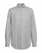 Massimo Alba Mens Shirt Light in Grey