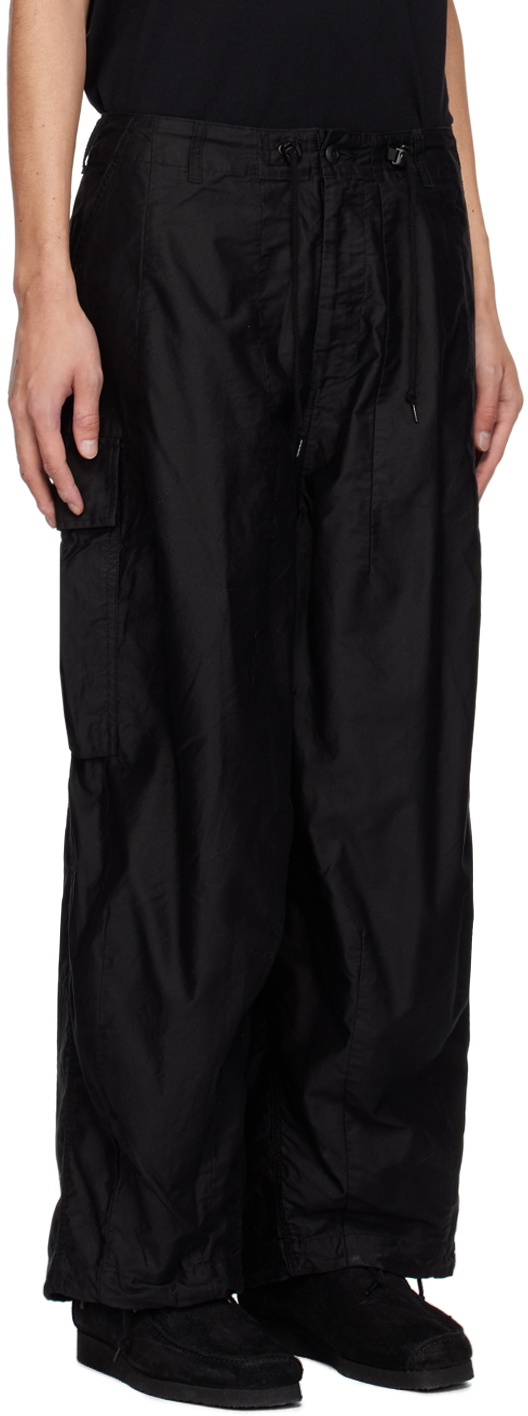 NEEDLES Black H.D. Cargo Pants Needles NEEDLES Black H.D. Cargo Pants Needles