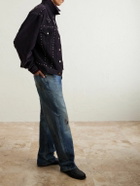 Needles - Studded Cotton-Blend Corduroy Jacket - Black