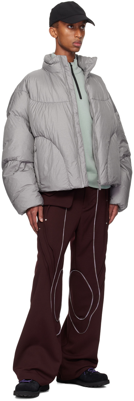 A. A. Spectrum Gray Boules Down Jacket