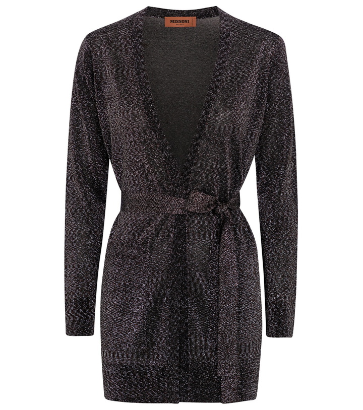 Photo: Missoni - Metallic belted cardigan