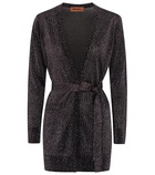 Missoni - Metallic belted cardigan