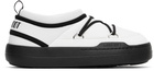 Moon Boot White & Black Park Icon Loafers