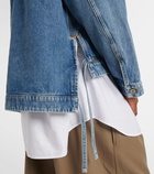 Loewe Workwear Anagram denim jacket
