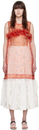 Kika Vargas Red Ernestina Blouse