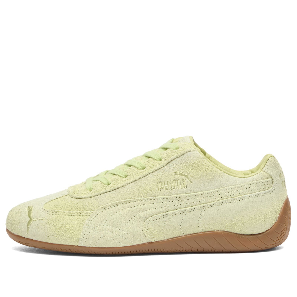 Puma Women's x Danielle Cathari Washed Speedcat Sneakers in Pistachio Green