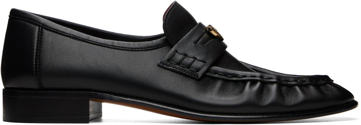 Chloé Black Letti Loafers