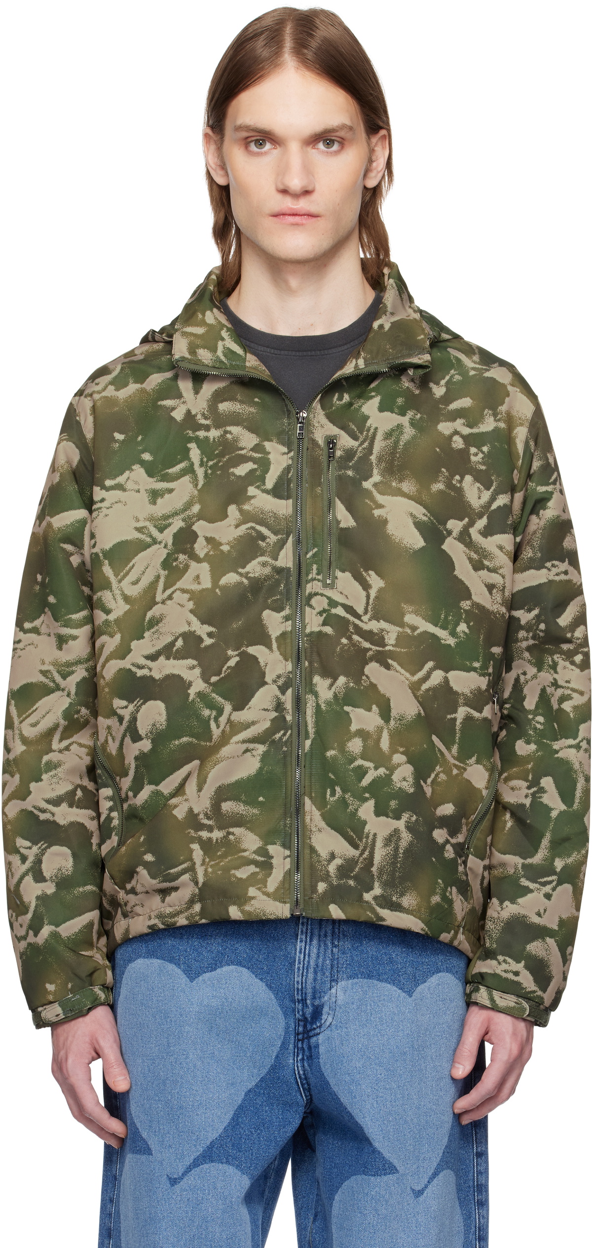 Carne Bollente ジャケット Carne Bollente Beige Hug Me Thight Jacket Carne Bollente