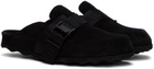 Off-White Black Industrial Belt Slippers
