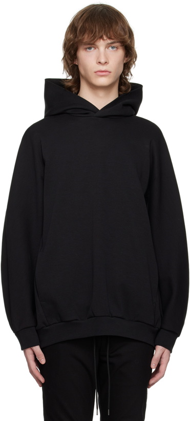 Photo: Attachment Black Double-Faced Hoodie
