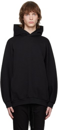 Attachment Black Double-Faced Hoodie