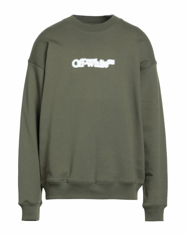 Photo: Off-white Mens Sweatshirt Military in Green