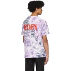 EDEN power corp SSENSE Exclusive Purple Tie-Dye T-Shirt