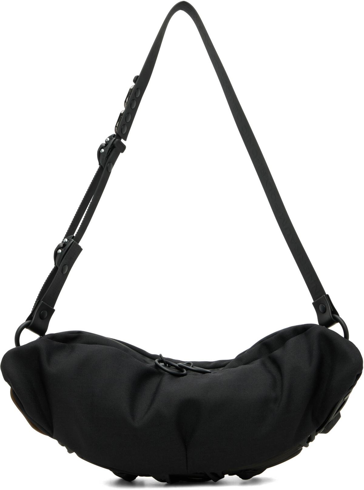 Innerraum Black & Silver Object I82 Crossbody Bag