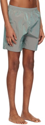 True Tribe Gray Neat Steve Swim Shorts