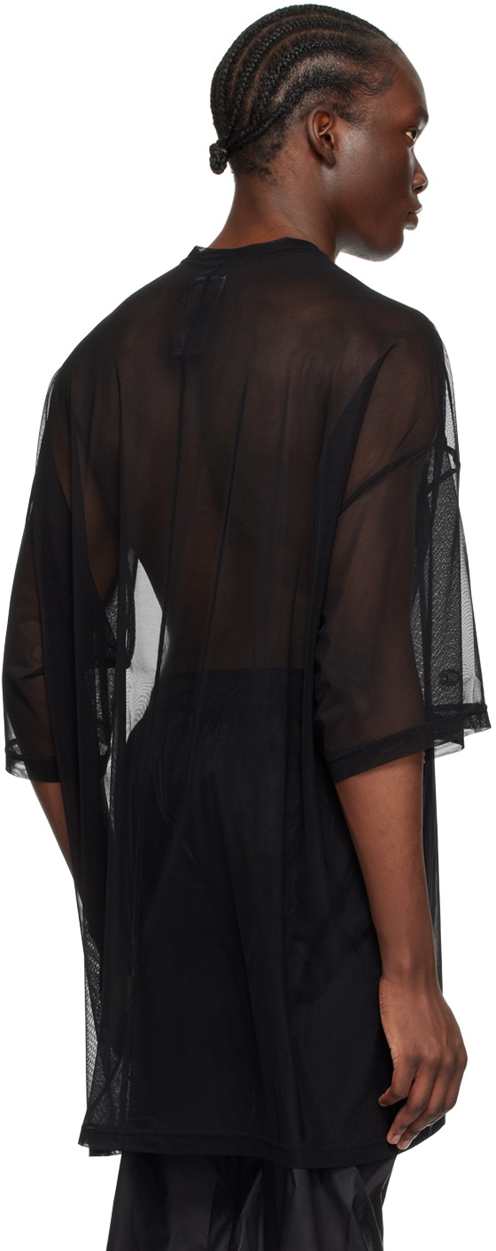Rick Owens Black Champion Edition Tommy T-Shirt Rick Owens