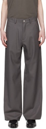 Omar Afridi Gray Savoye Trousers