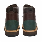 Diemme Men's Roccia Vet Sport Boot in Mogano Leather/Green Rubber