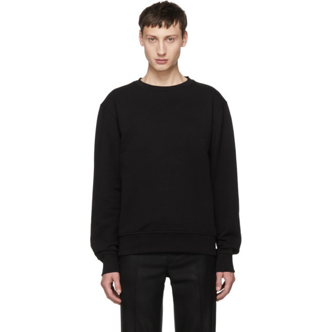 Photo: Maison Margiela Black Elbow Patch Sweatshirt