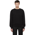 Maison Margiela Black Elbow Patch Sweatshirt