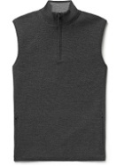G/FORE - Dunes Slim-Fit Wool Half-Zip Golf Sweater Vest - Gray