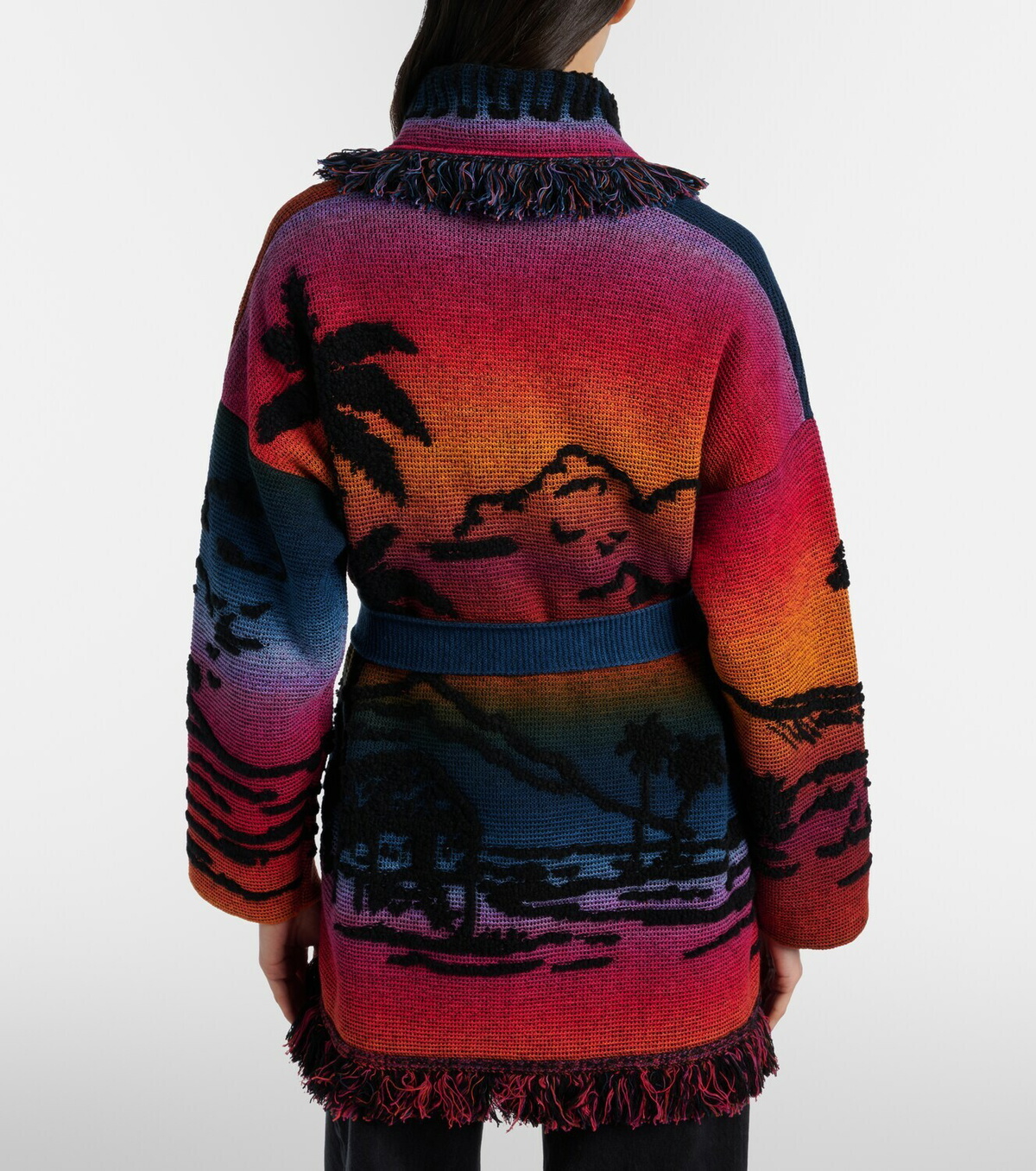 Alanui Sunset Stories cashmere-blend cardigan