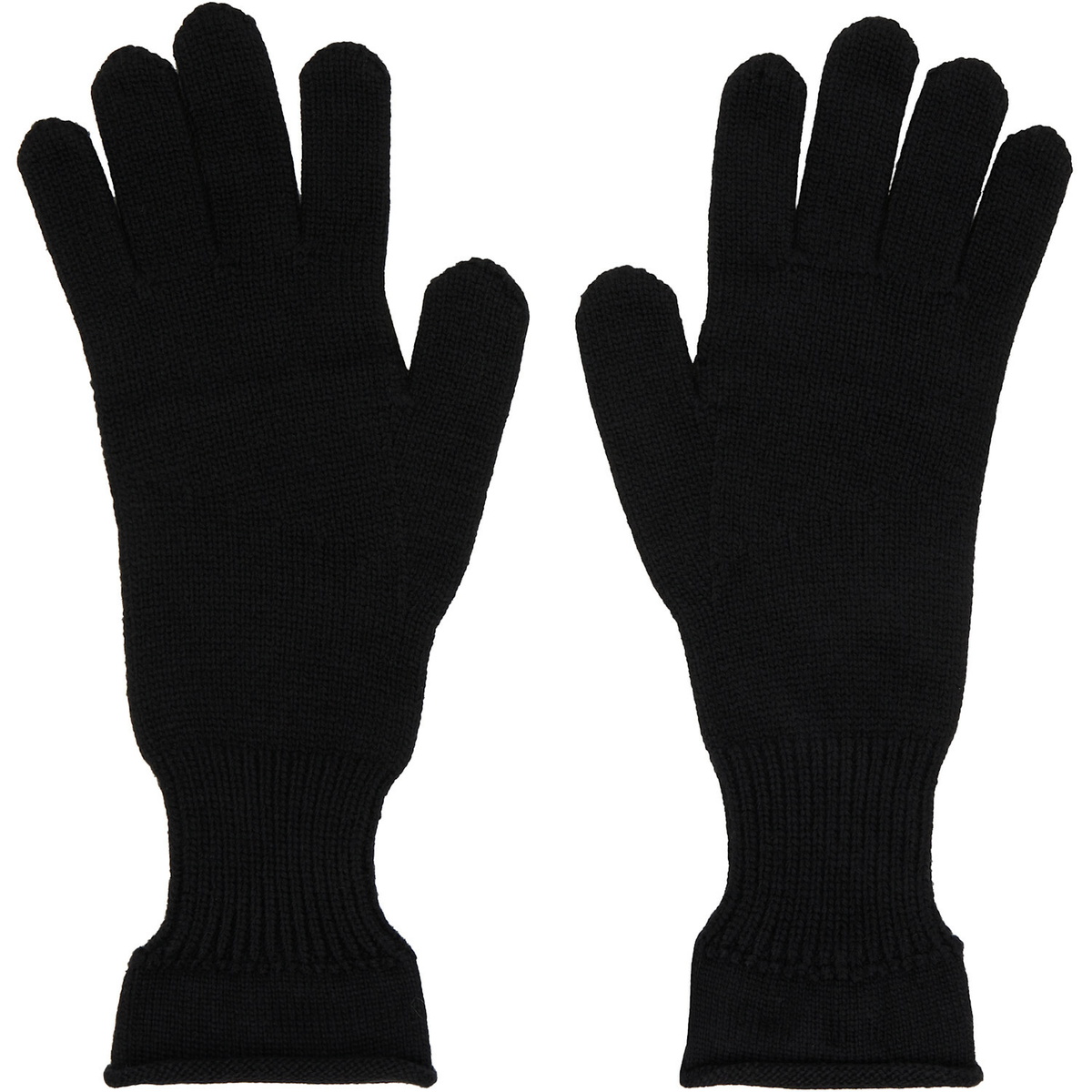 ISSEY MIYAKE Black Breeze Knit Gloves