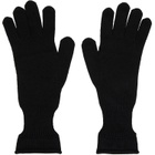 ISSEY MIYAKE Black Breeze Knit Gloves