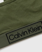 Calvin Klein Underwear Wmns Unlined Bralette Green - Womens - Panties