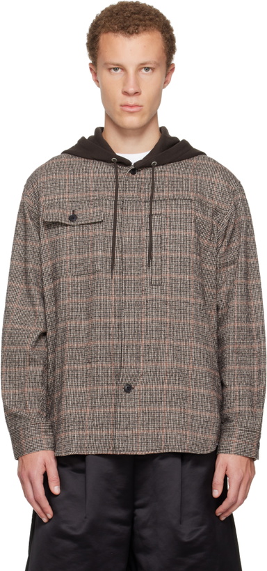 Photo: UNDERCOVER Brown UP2E4407-1 Hoodie