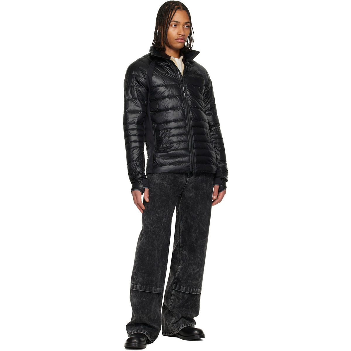 Canada Goose Black HyBridge Lite Down Jacket