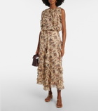 Ulla Johnson Sabra printed silk-blend chiffon top