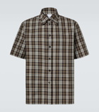 Bottega Veneta Checked cotton shirt