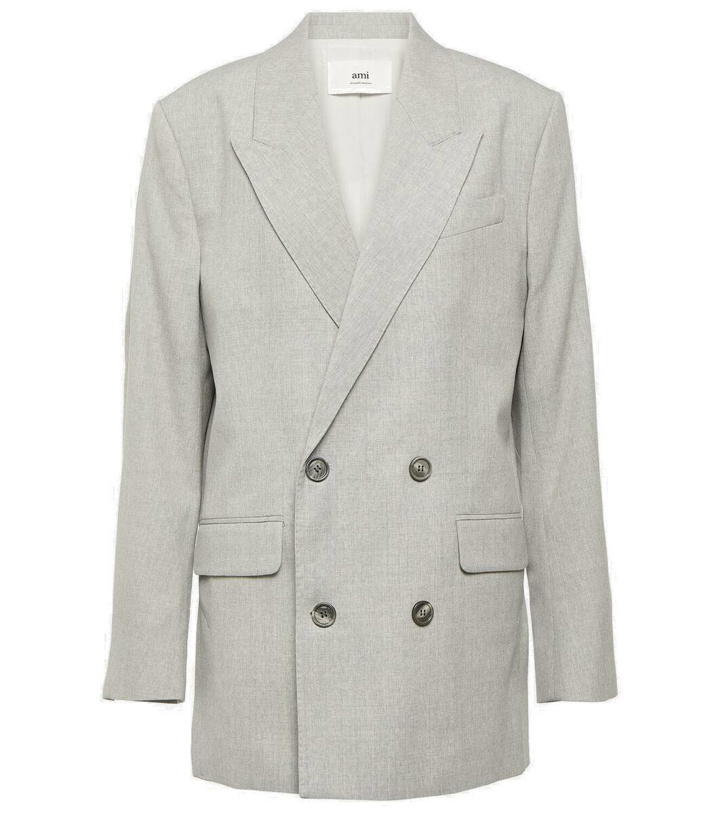 Photo: Ami Paris Double-breasted wool blazer