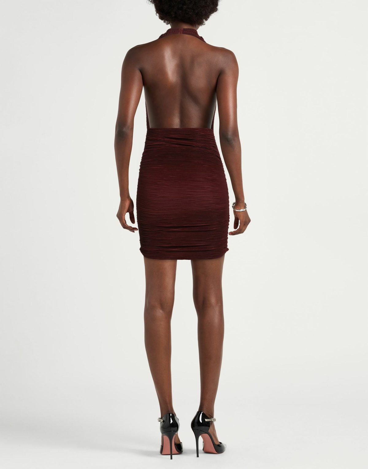 Atlein Womens Mini dress Burgundy