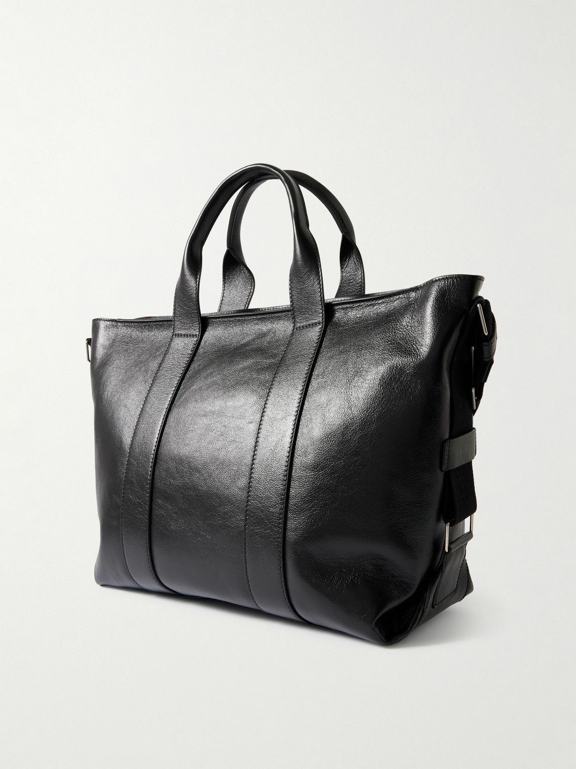 Métier - Racer Full-Grain Leather Tote Bag