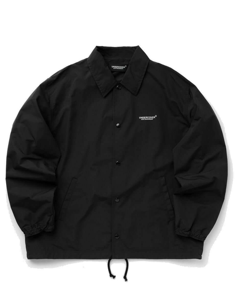 Undercover Black Sacai Edition Down Leather Sleeve Jacket Undercover
